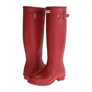 Hunter Original Tall Boot Military Red